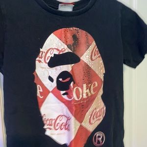 Coke x BAPE collab t-shirt